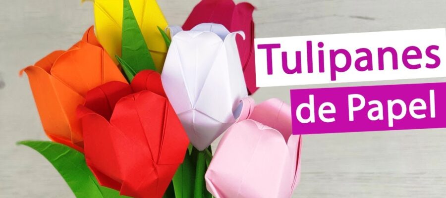 Cómo hacer un hermoso ramo de tulipanes azules para regalar a alguien especial