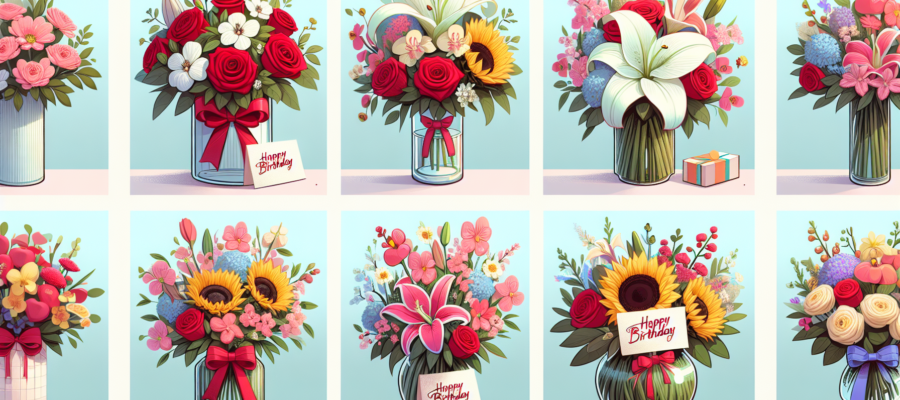 10 Ideas de Arreglos Florales para Cumpleaños que Sorprenderán a Tus Seres Queridos